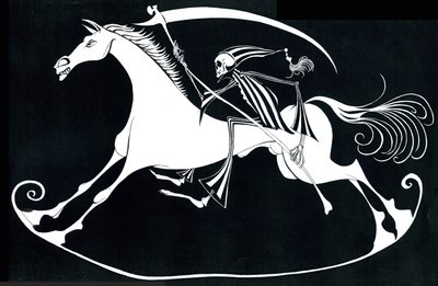 Le Grand Macabre - illustration of the character Nekrotzar from the 1977 opera by Gyorgy Ligeti by Neale Osborne